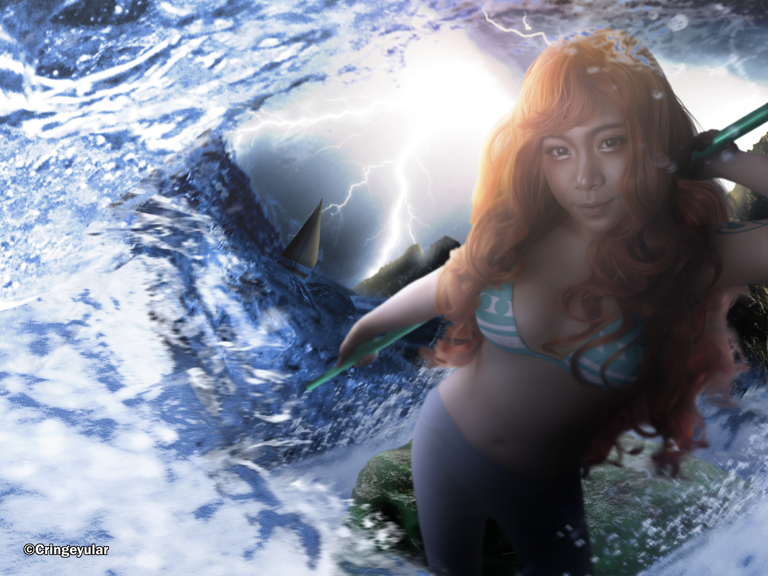 Nami The Navigator Cosplay Photography